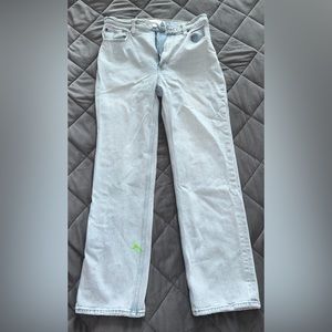 Straight cut Abercrombie jeans
